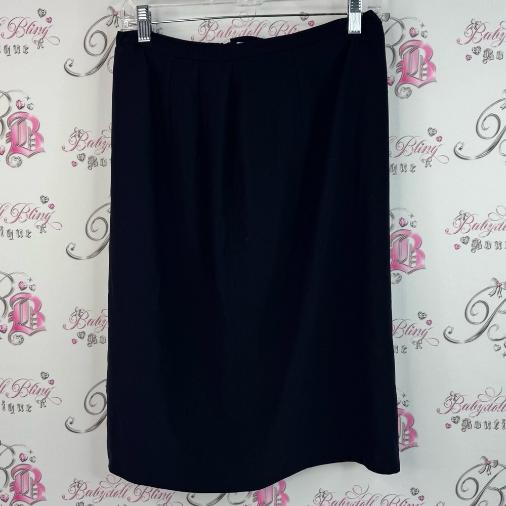 Nygard skirt Elegant Black navy blue Women's Skirt classic